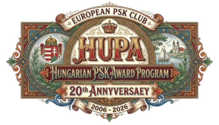 HUPA 20th Anniversary Logo
